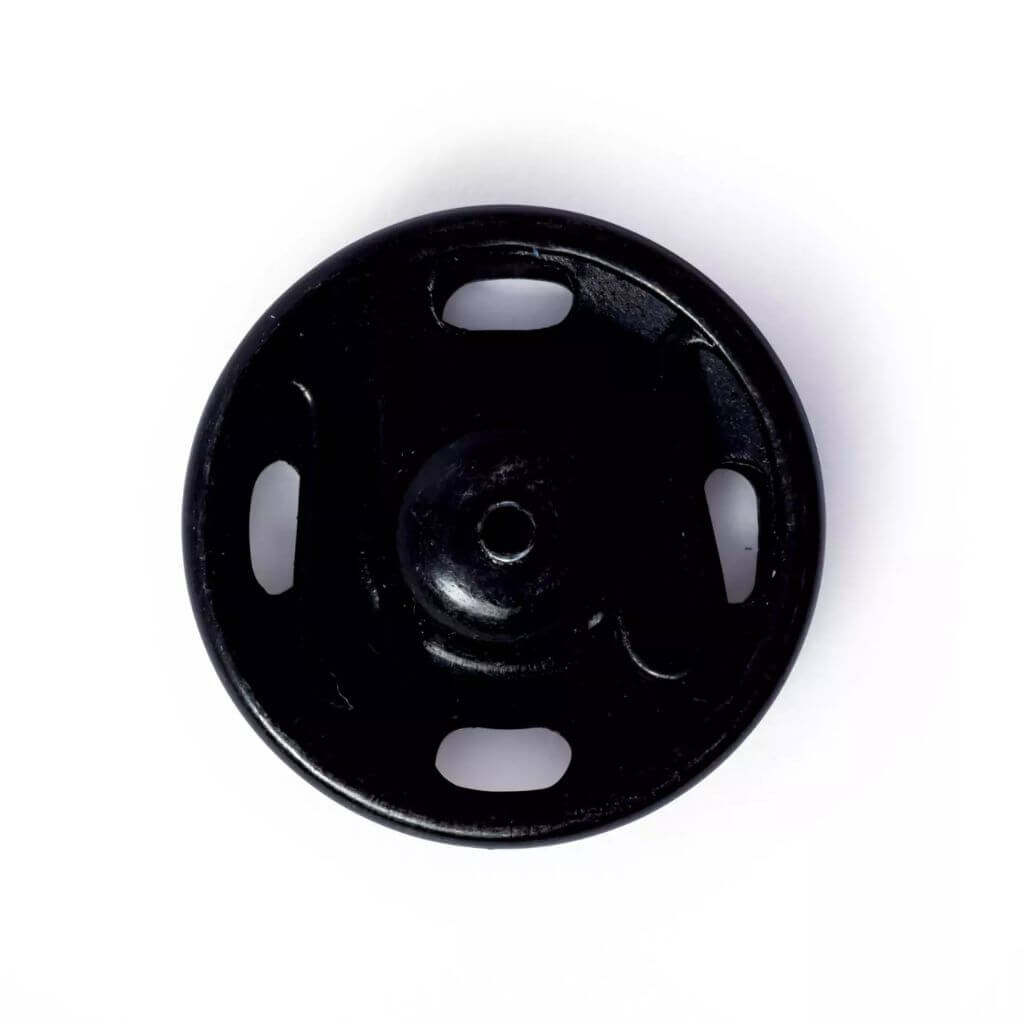 Prym Annäh-Druckknöpfe 15 mm, Farbe schwarz – Kunststoff bei Lieblingsgarn