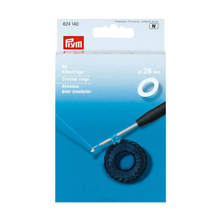 Prym Häkelringe, Farbe flach 26 mm – Kunststoff bei Lieblingsgarn