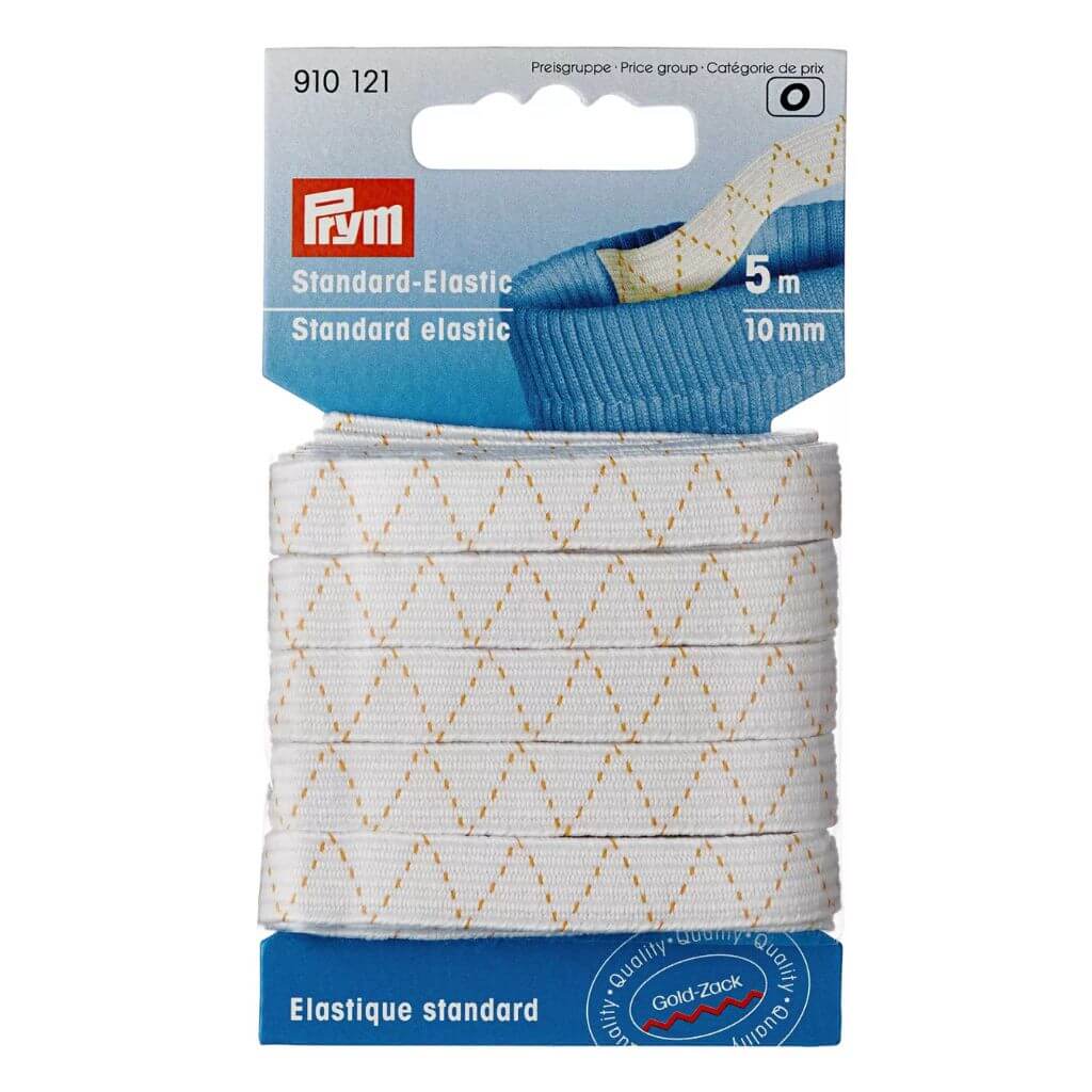 Prym Standard-Elastic Gummiband, Farbe 10 mm – Kunststoff bei Lieblingsgarn