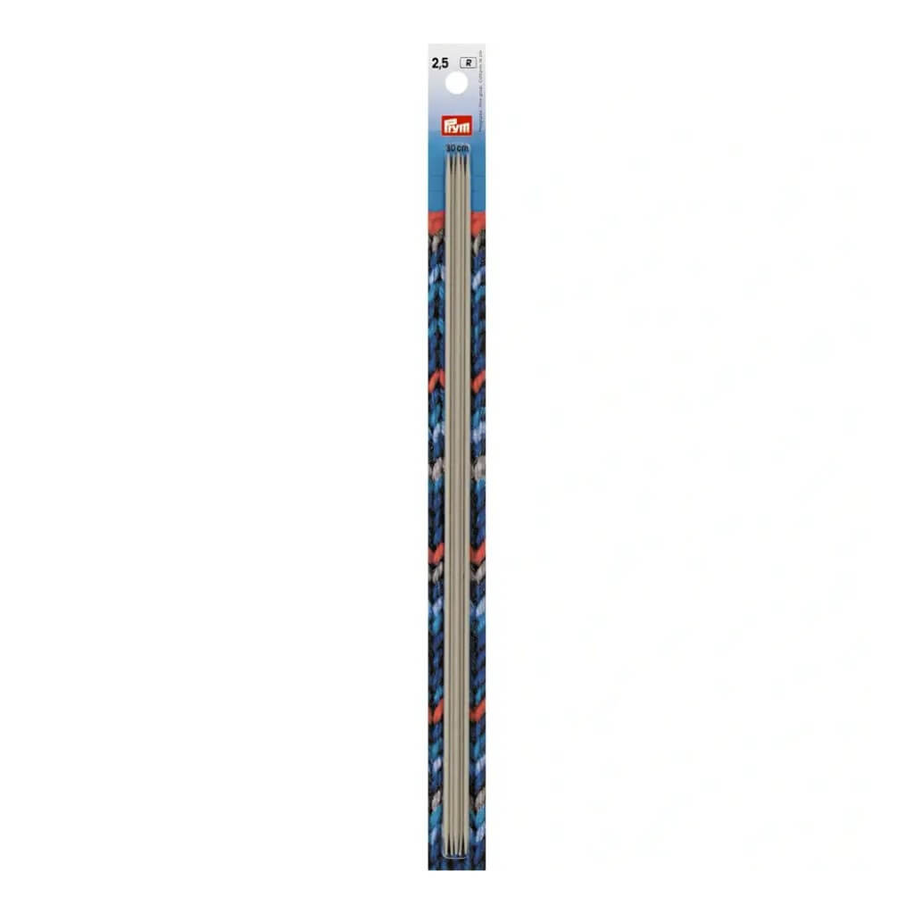 Prym Strumpfstricknadeln ALU 10 - 40 cm, Farbe 30 – Metall bei Lieblingsgarn