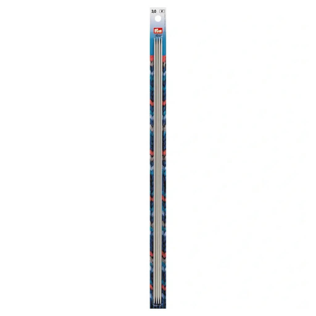 Prym Strumpfstricknadeln ALU 10 - 40 cm, Farbe 40 – Metall bei Lieblingsgarn