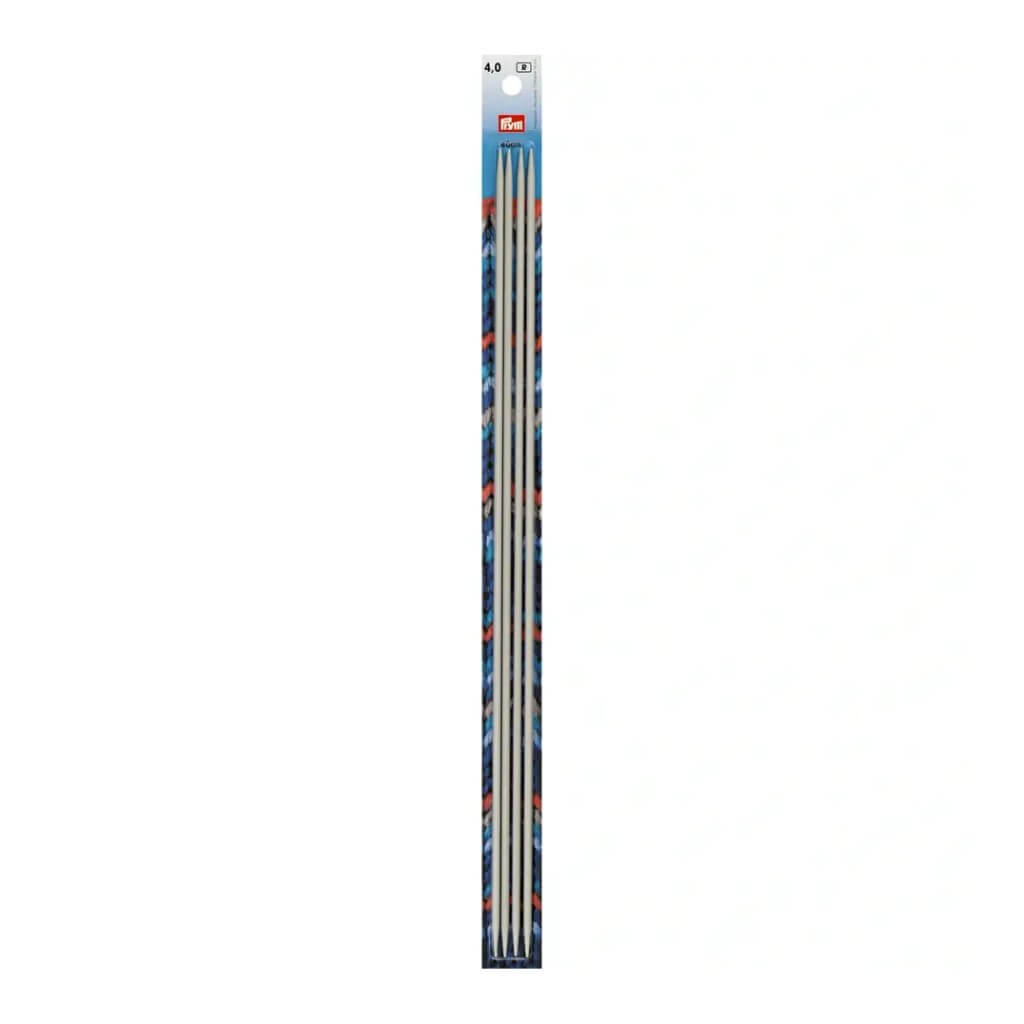 Prym Strumpfstricknadeln ALU 10 - 40 cm, Farbe 40 – Metall bei Lieblingsgarn