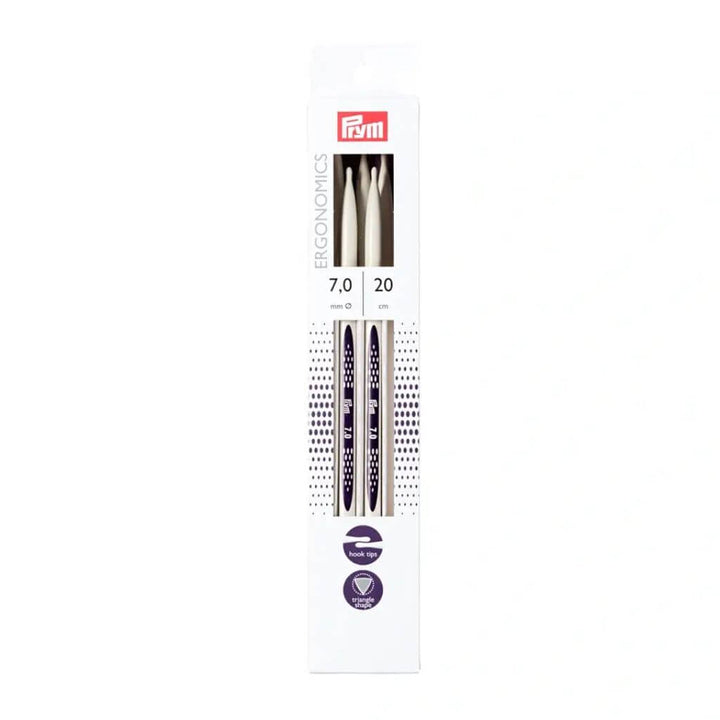 Prym Ergonomics Strumpfstricknadeln 20 cm, Farbe 20 – Kunststoff bei Lieblingsgarn