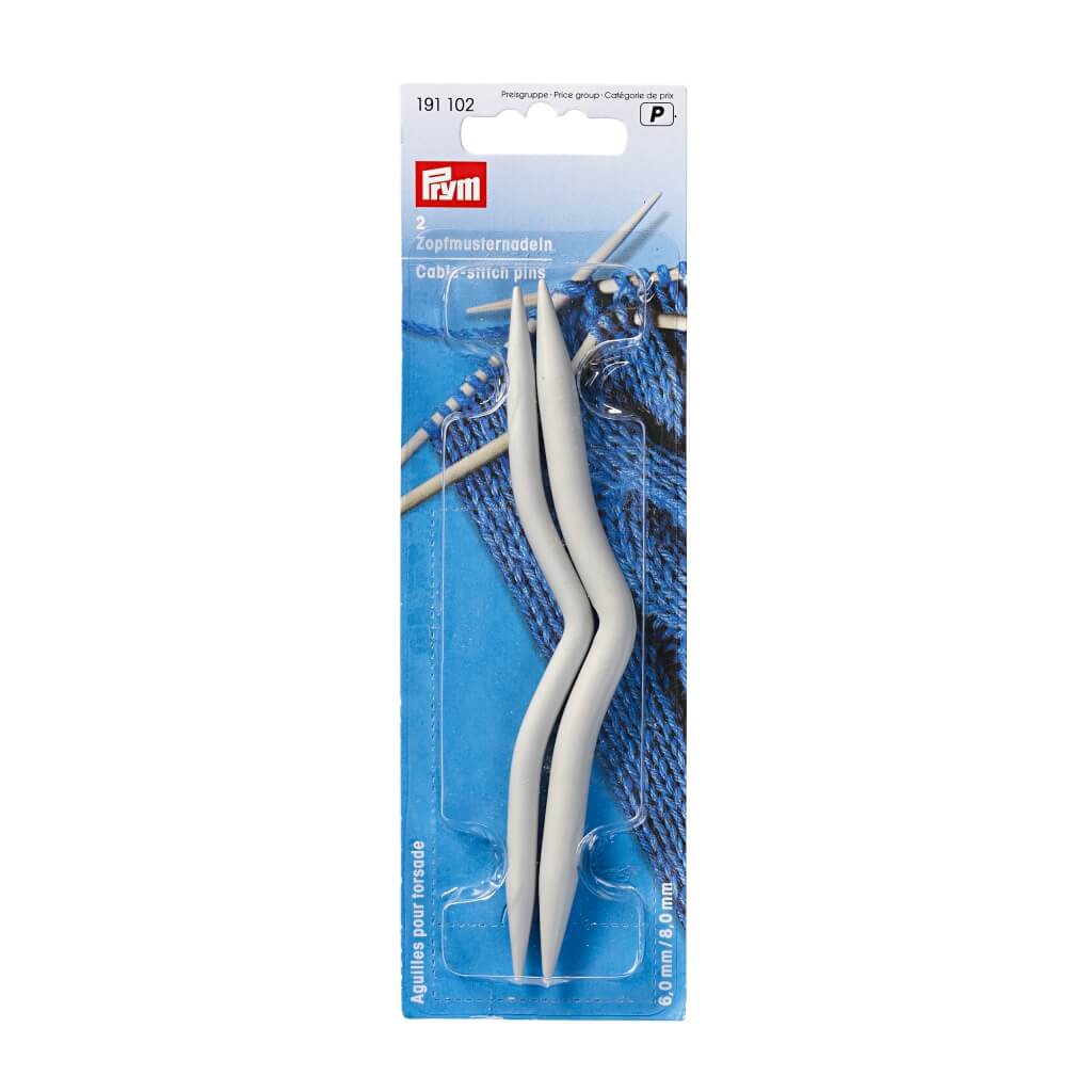 Prym Zopfmusternadeln 2er Set 6 mm + 8 mm bei bei bei bei Lieblingsgarn