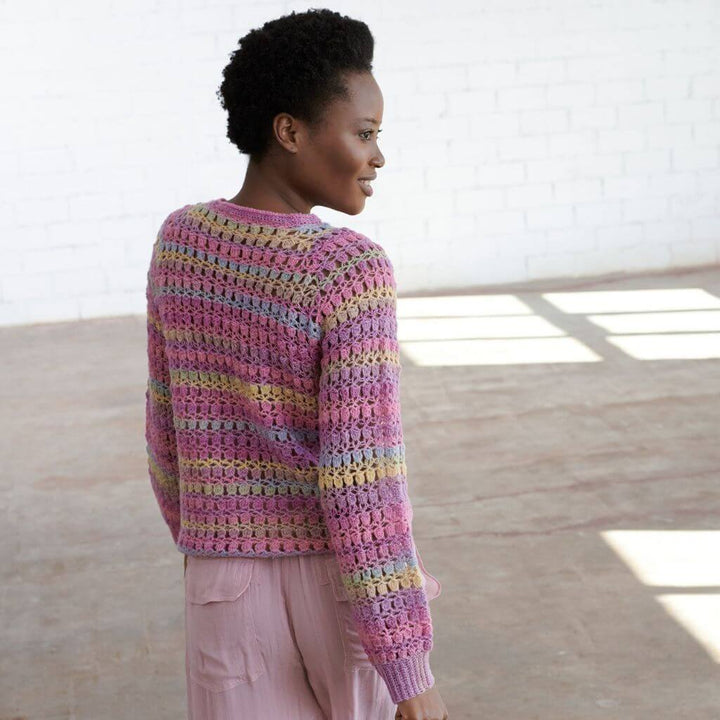 Katia Pattern Damen Pullover Bottom-Up Häkelanleitung - Katia (PDF) bei bei bei bei Lieblingsgarn