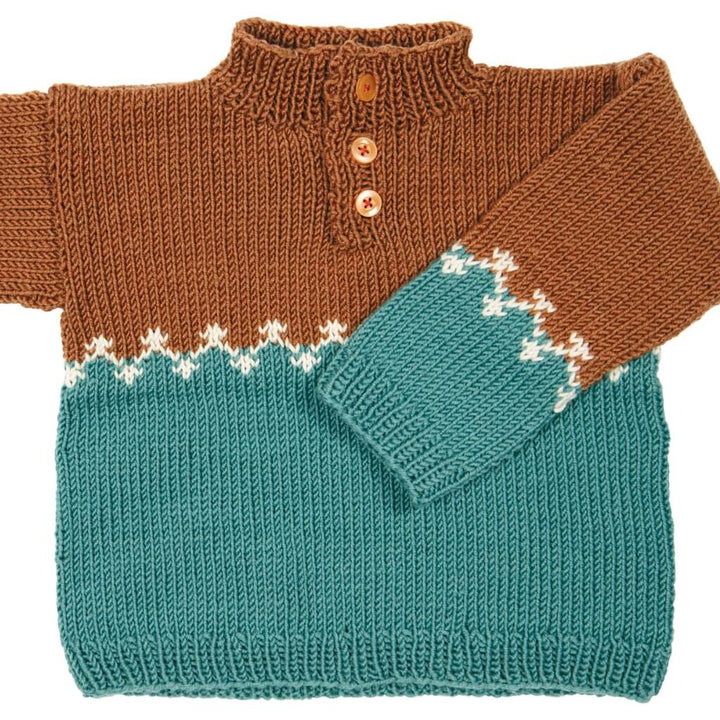 Lana Grossa Pattern Kleinkind Pullover Strickset - Lana Grossa (PDF) bei bei bei bei Lieblingsgarn