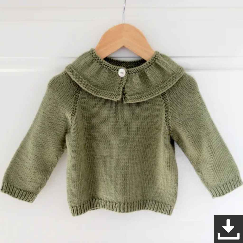 Go Handmade Pattern Pullover Classic Baby Strickanleitung - Go Handmade (PDF) bei bei bei bei Lieblingsgarn