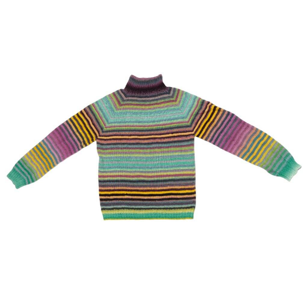 Schoppel Wolle Pullover Stripes Strickanleitung - Schoppel Design (Heft) bei bei bei bei Lieblingsgarn
