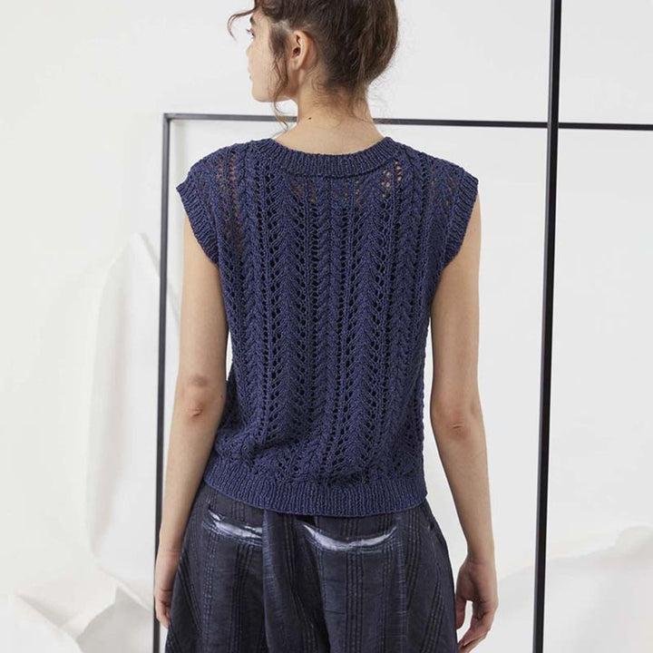 Lang Yarns Pattern Pullunder mit Lochmuster Strickanleitung - Lang Yarns (PDF) bei bei bei bei bei bei bei bei Lieblingsgarn