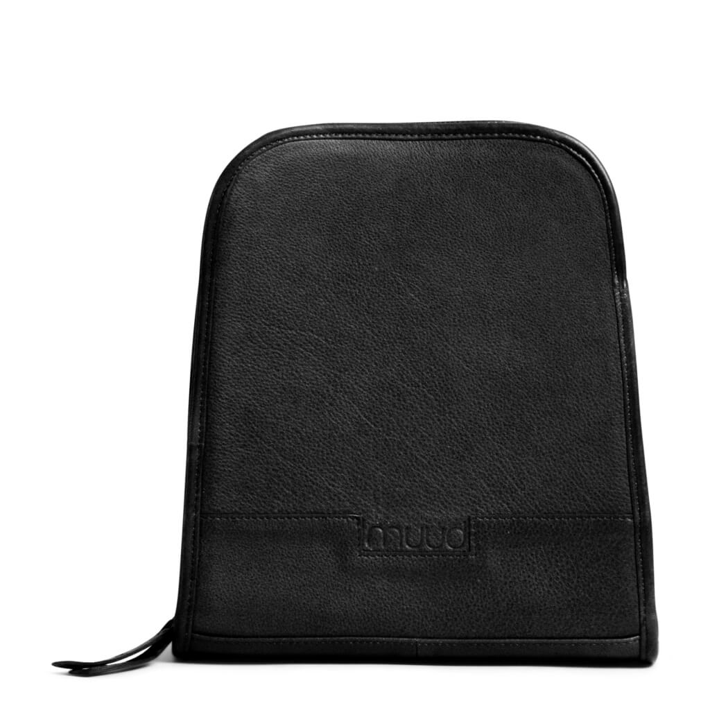 muud Voss - Nadeltasche, Farbe Black – Leder bei Lieblingsgarn