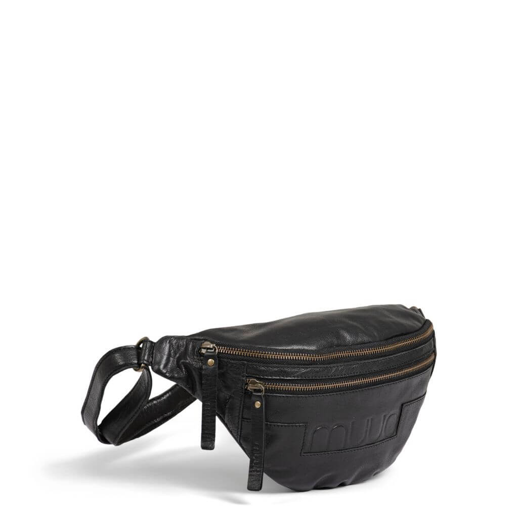 muud Vegas - Leder Gürteltasche bei bei bei bei Lieblingsgarn
