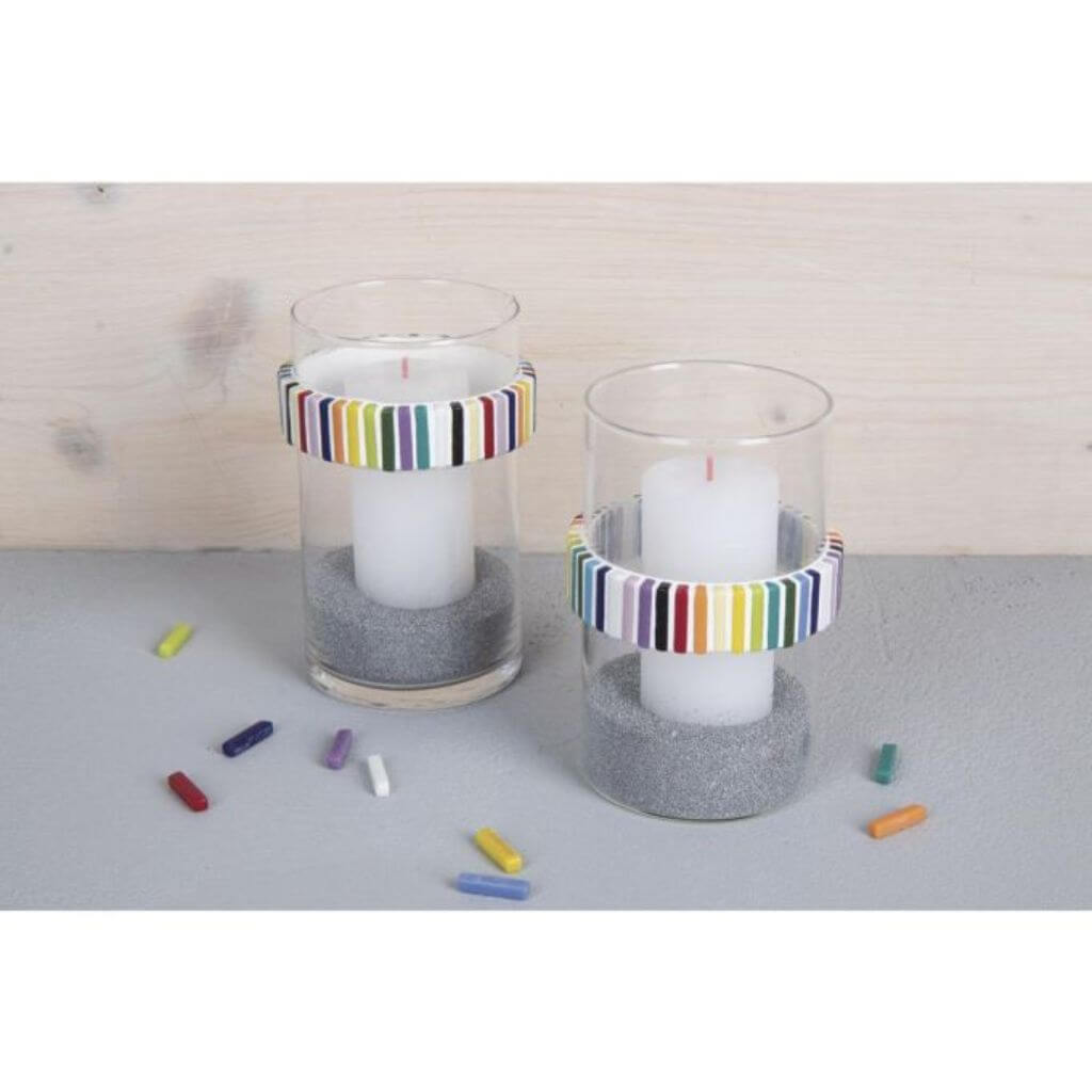 Rayher Glas Vase 15 cm hoch bei bei bei bei Lieblingsgarn