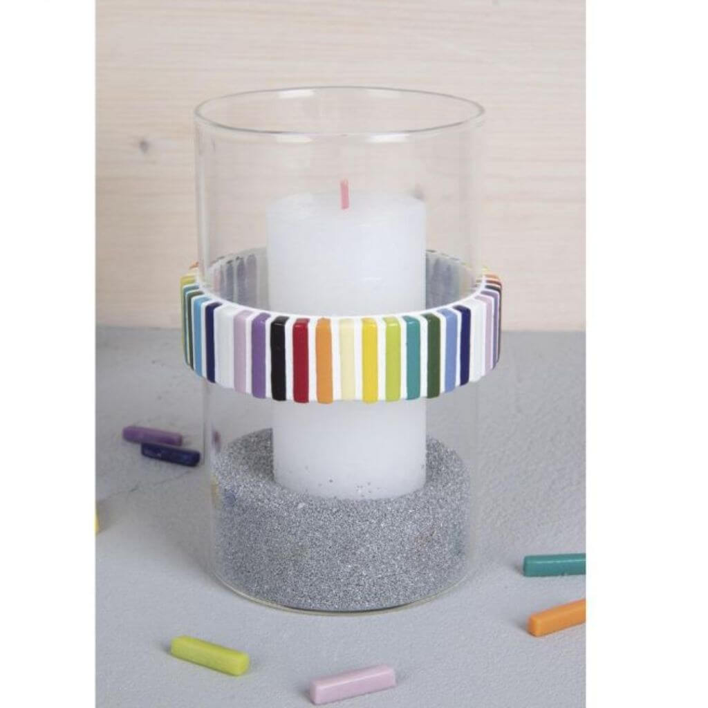 Rayher Glas Vase 15 cm hoch bei bei bei bei Lieblingsgarn