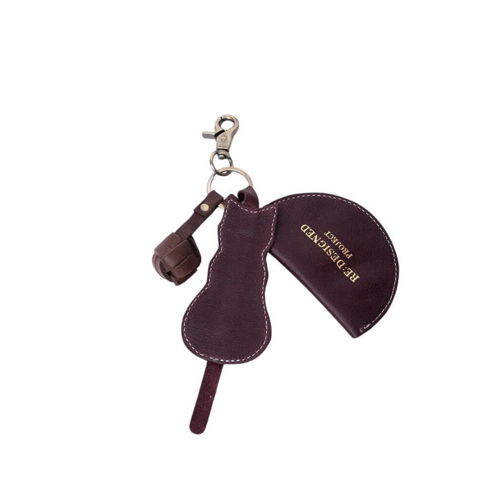 Re:Designed Project 141, Farbe Dark Cherry – Leder bei Lieblingsgarn