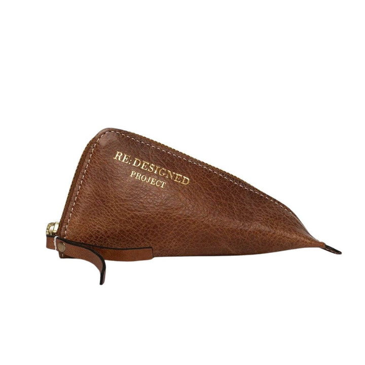 Re:Designed Lederetui Project 29, Farbe Walnut/Gold – Leder bei Lieblingsgarn