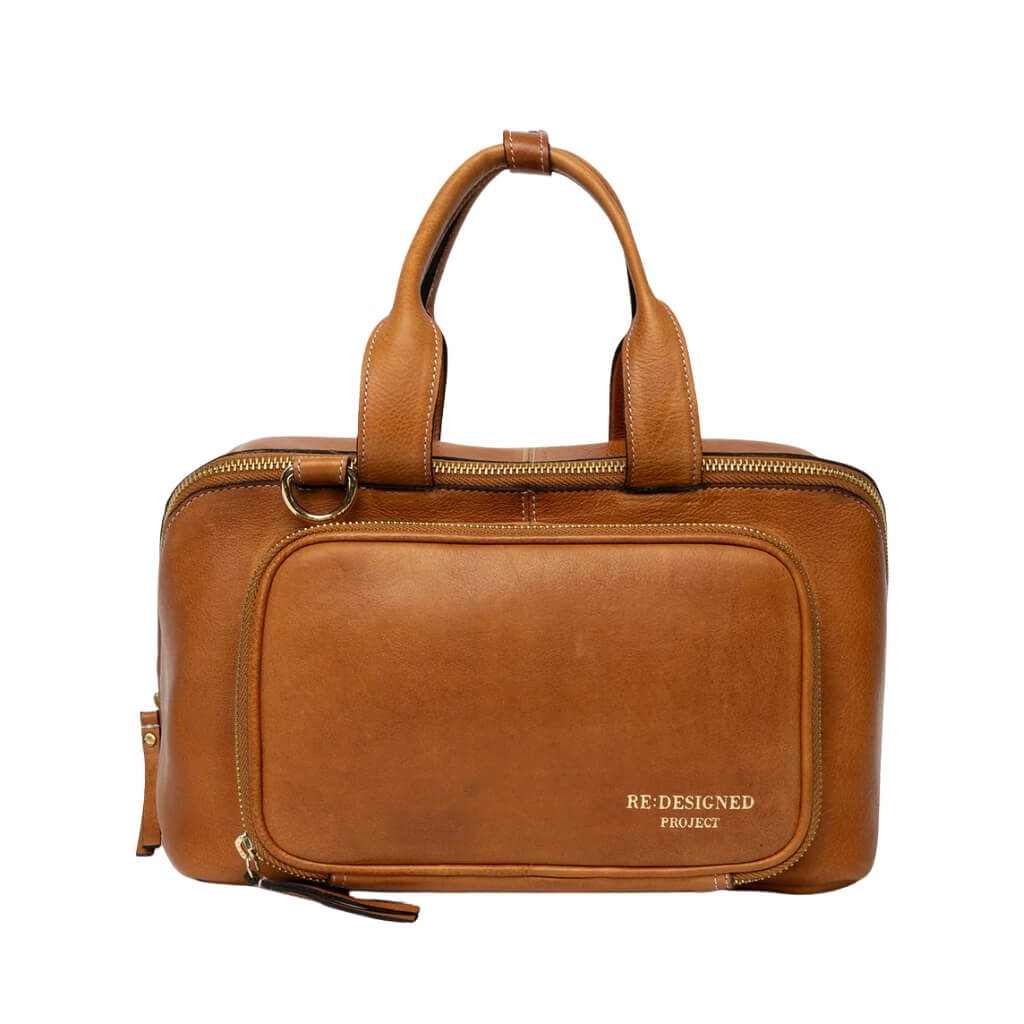 Re:Designed Project 39, Farbe Burned Tan/Gold – Leder bei Lieblingsgarn
