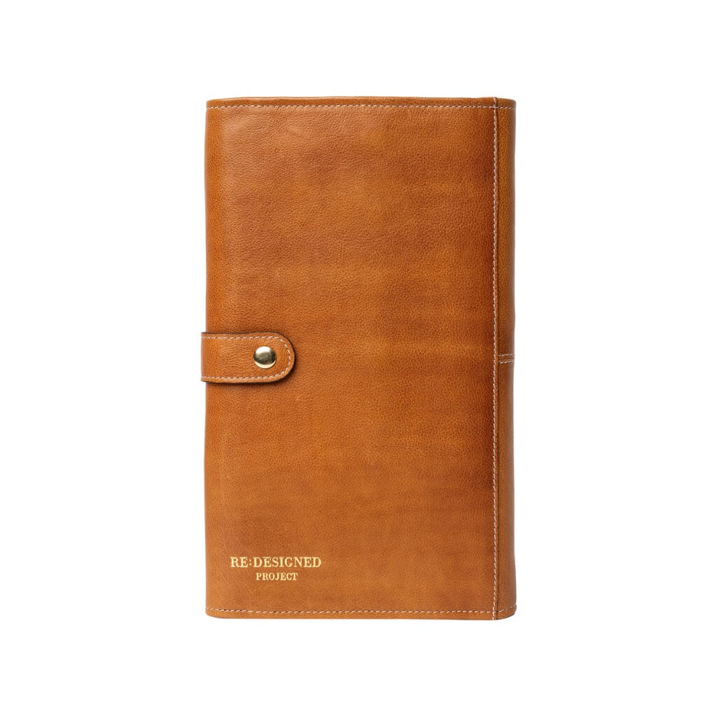 Re:Designed Project 82, Farbe Burned Tan/Gold – Leder bei Lieblingsgarn