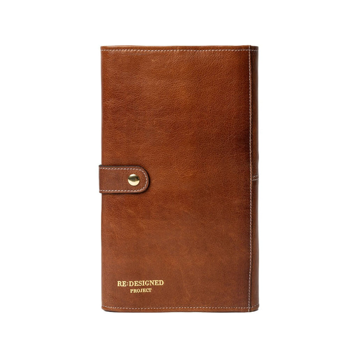 Re:Designed Project 82, Farbe Walnut/Gold – Leder bei Lieblingsgarn