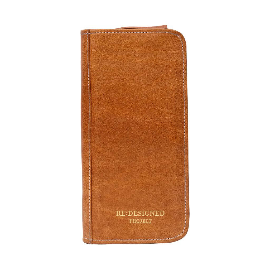 Re:Designed Project 102, Farbe Burned Tan – Leder bei Lieblingsgarn