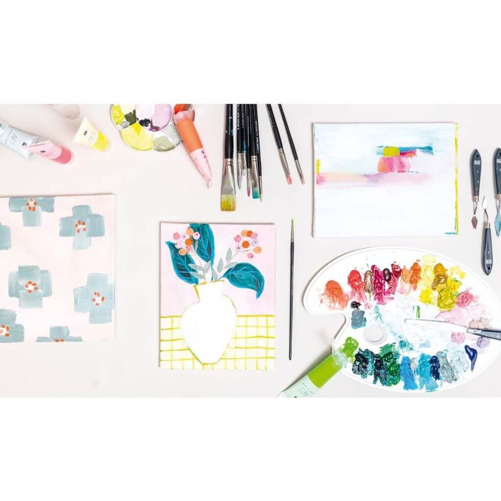 Rico Design Rico Art Acrylic Set Neon - 6x12ml bei bei bei bei Lieblingsgarn