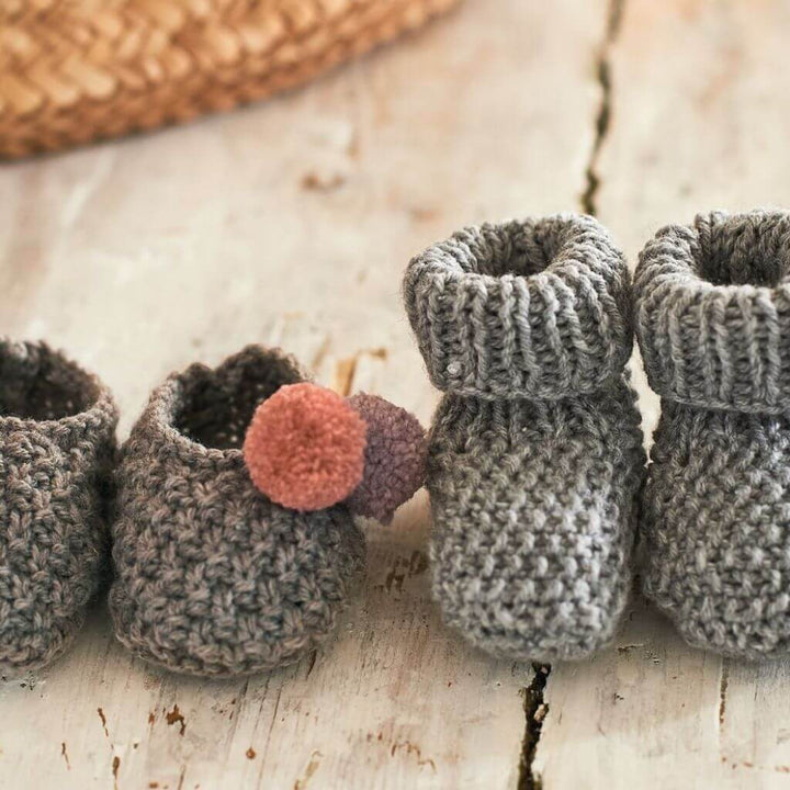 Rico Design Perlmuster Babyschuhe Strickanleitung - Rico Design (PDF) bei bei bei bei bei bei Lieblingsgarn