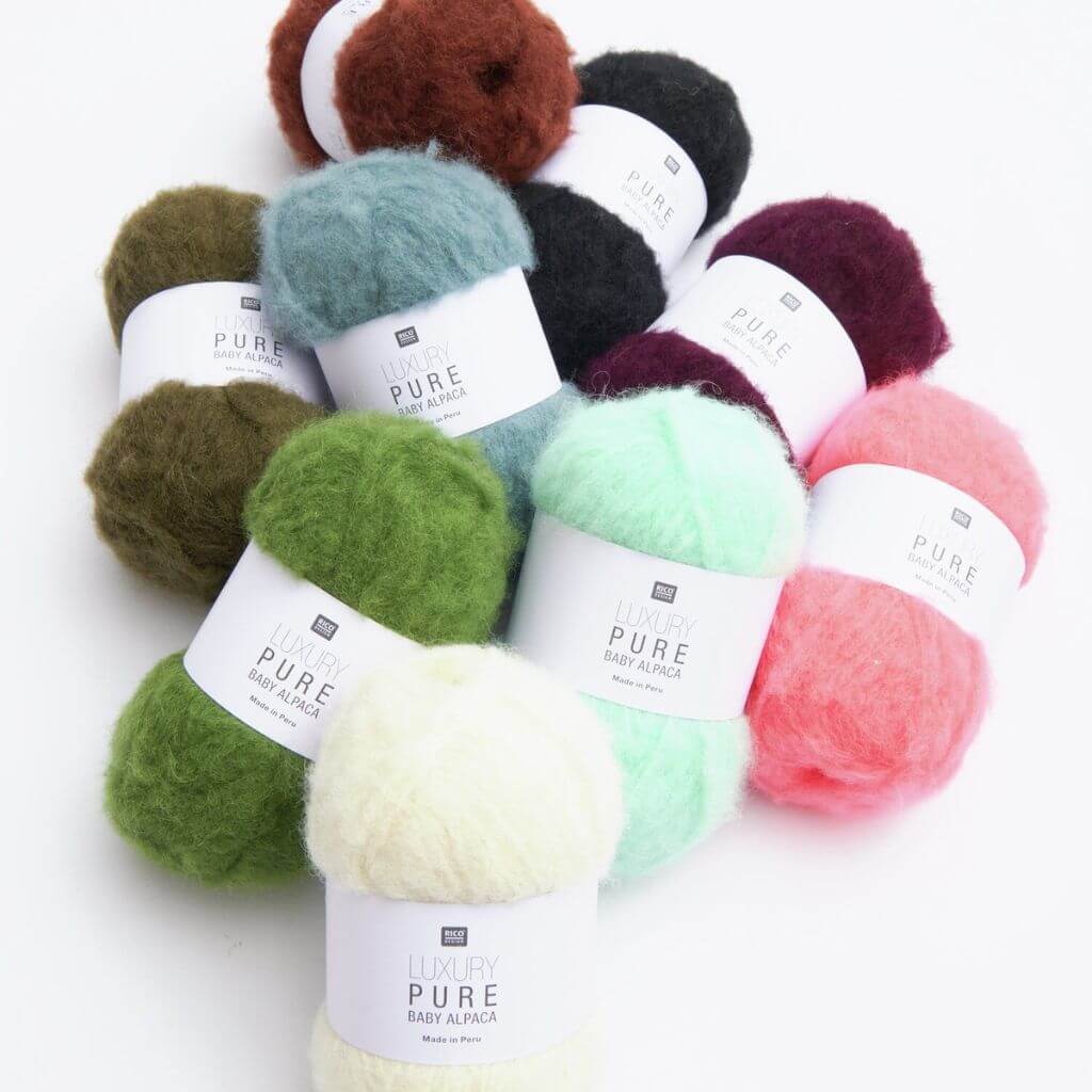 Rico Design Luxury Pure Baby Alpaca 50g bei bei bei bei bei bei bei bei Lieblingsgarn