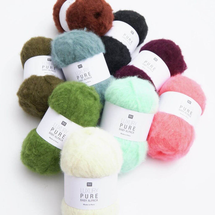Rico Design Luxury Pure Baby Alpaca 50g bei bei bei bei bei bei bei bei Lieblingsgarn