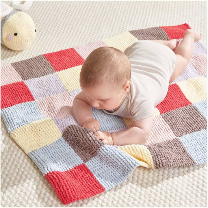 Rico Design Chenillove Decke- Rico Design Heft baby Chenillove Modell 20 bei bei bei bei bei bei bei Lieblingsgarn