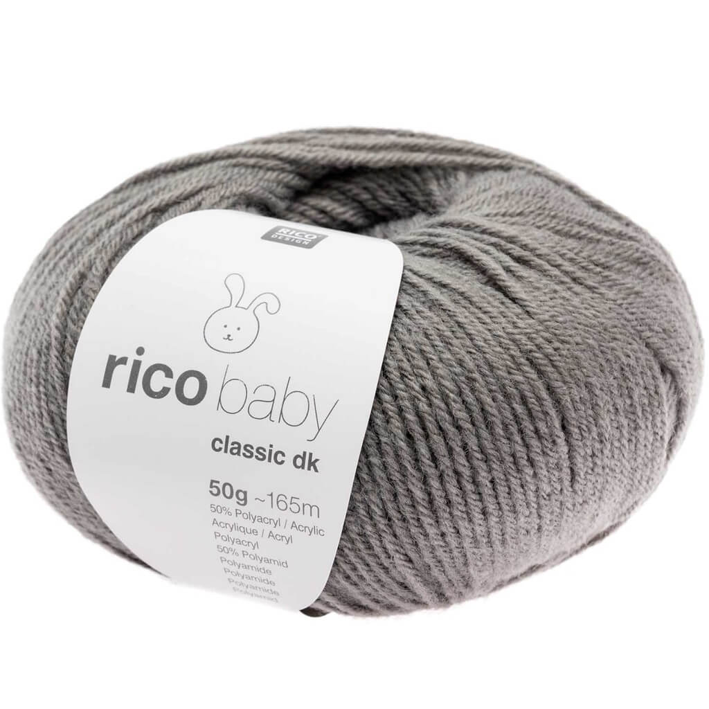 Rico Design Stahlgrau Rico Design Baby Classic DK 50g Lieblingsgarn