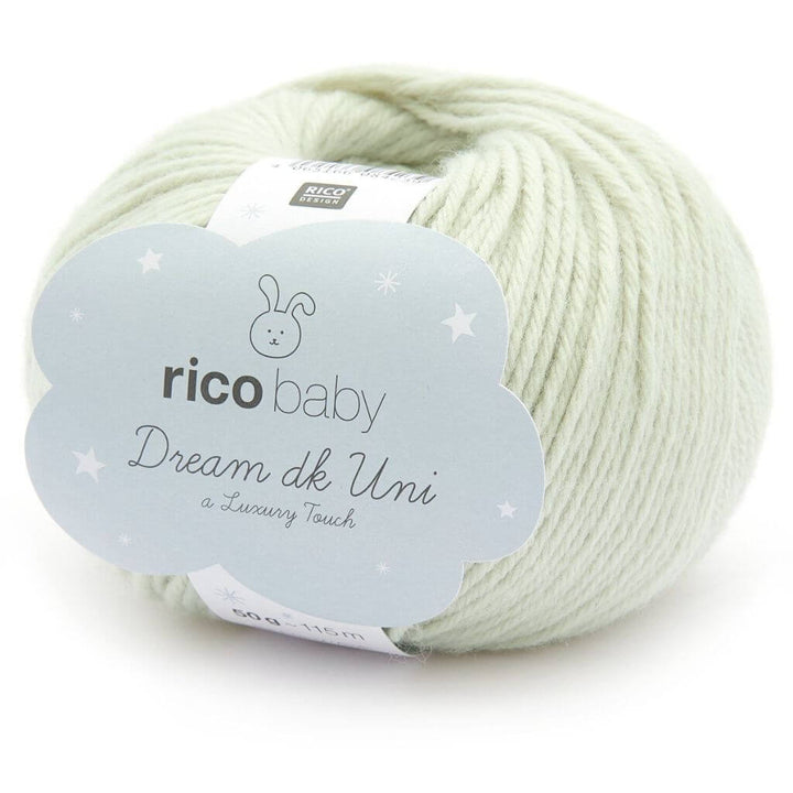 Rico Design Baby Dream Uni DK, Farbe 027 Salbei – Acryl und Polyamid bei Lieblingsgarn
