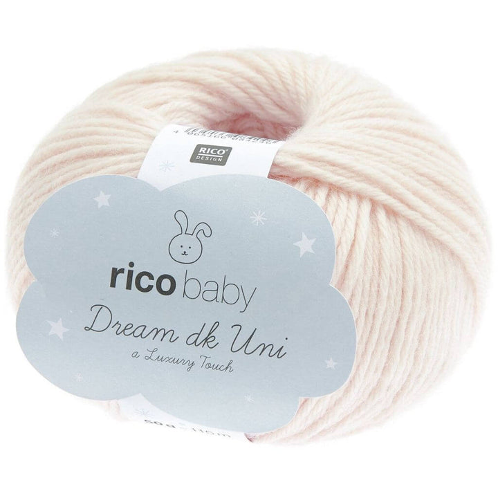 Rico Design Baby Dream Uni DK, Farbe 028 Lachs – Acryl und Polyamid bei Lieblingsgarn