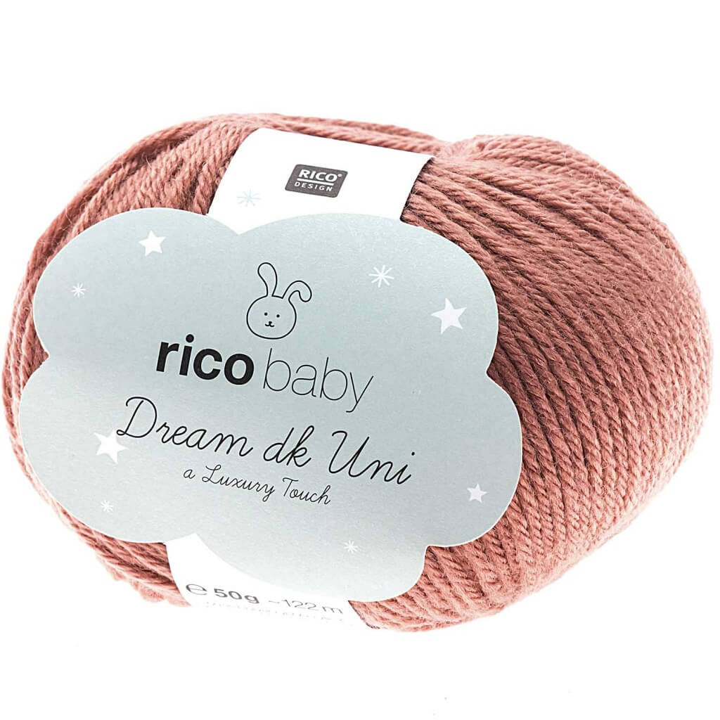 Rico Design Baby Dream Uni DK, Farbe 008 Beere – Acryl und Polyamid bei Lieblingsgarn