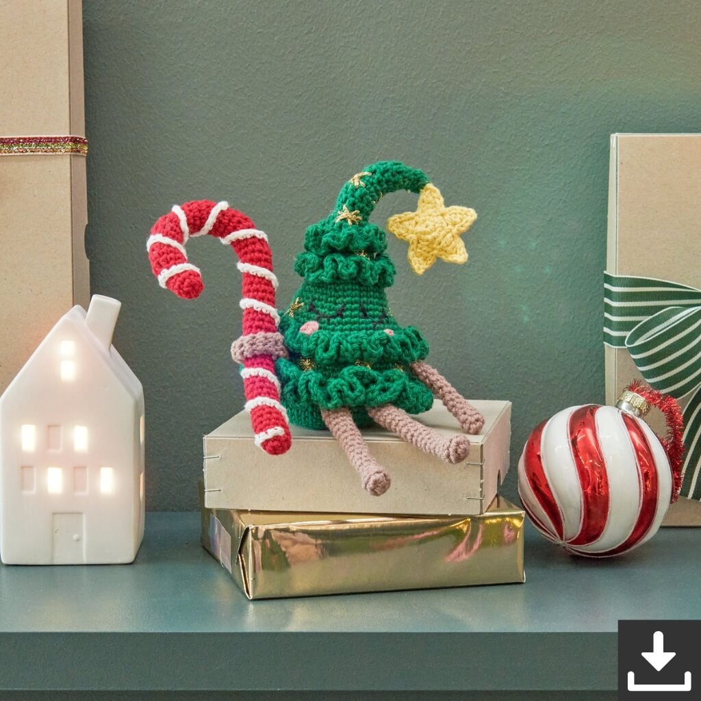 Rico Design Pattern Weihnachtsbaum Häkelanleitung - Rico Design (PDF) bei bei bei bei Lieblingsgarn