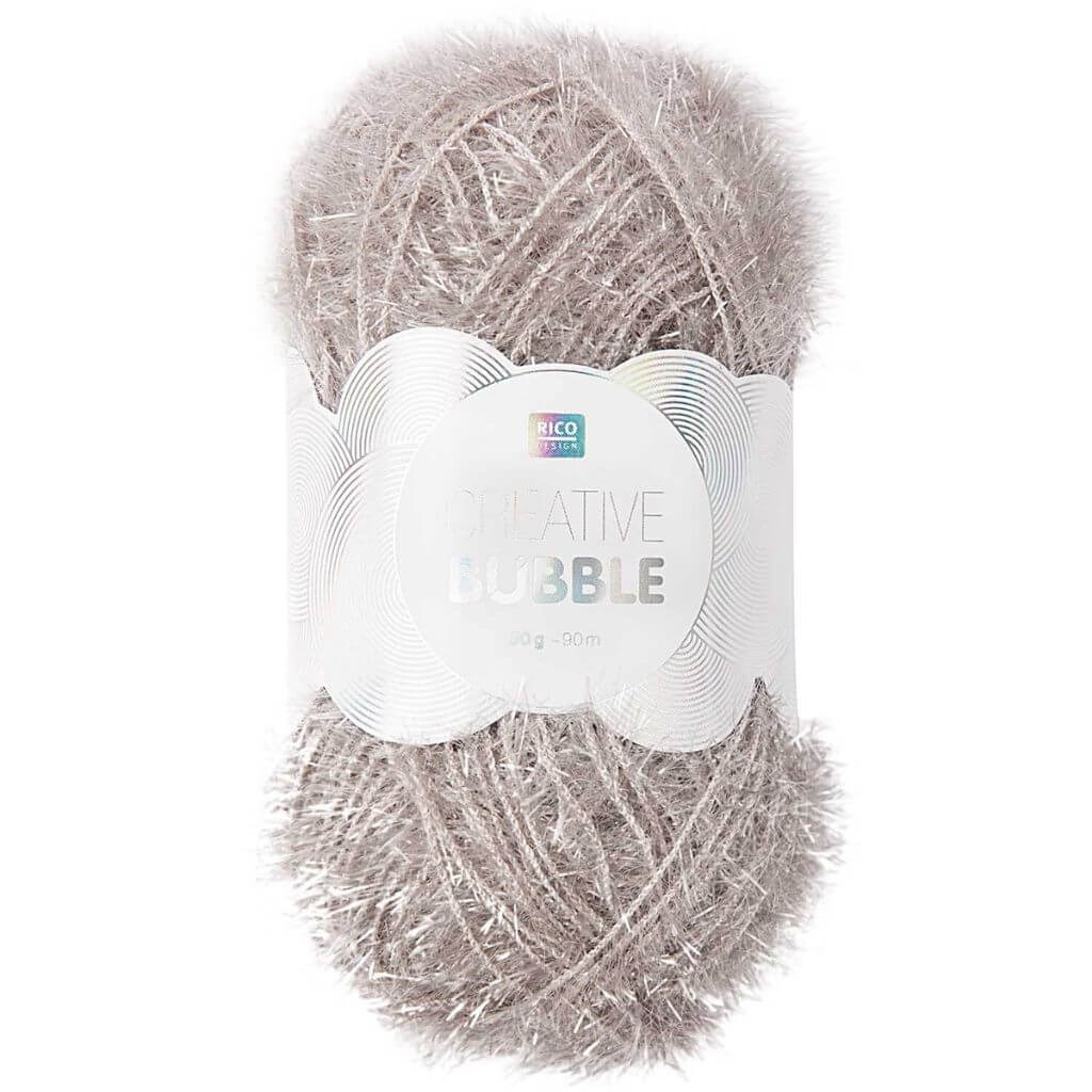 Rico Design Creative Bubble, Farbe Silber – Synthetik bei Lieblingsgarn