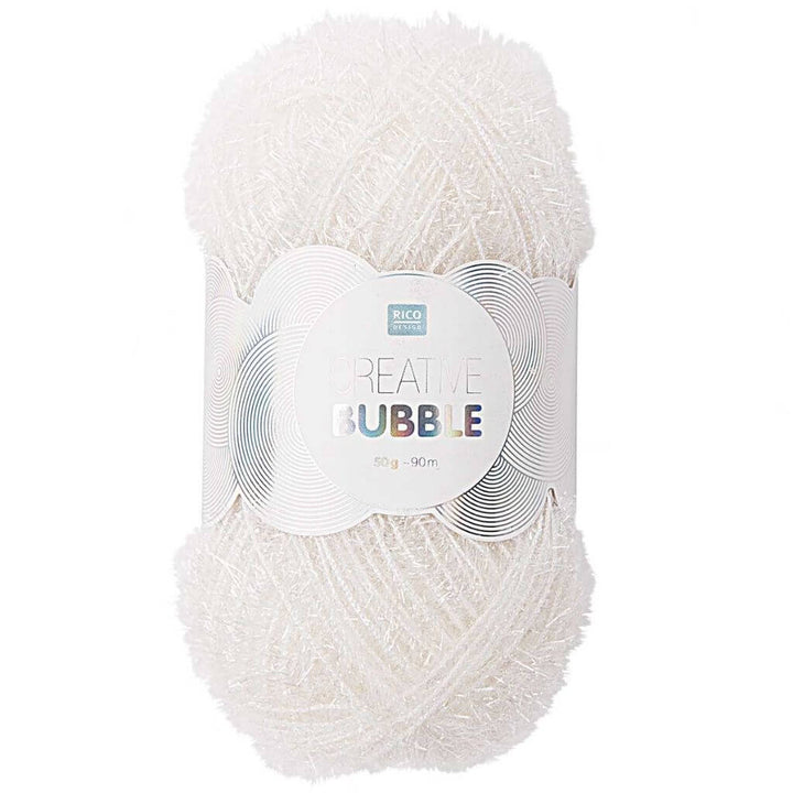 Rico Design Creative Bubble, Farbe Weiss – Synthetik bei Lieblingsgarn