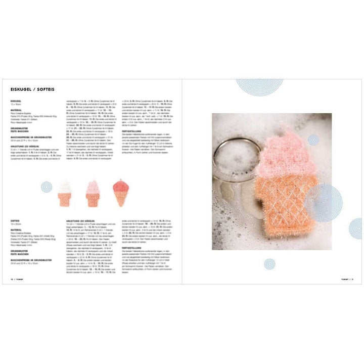 Rico Design Creative Bubble Yummy - Lustige Spülschwämme häkeln bei bei bei bei Lieblingsgarn
