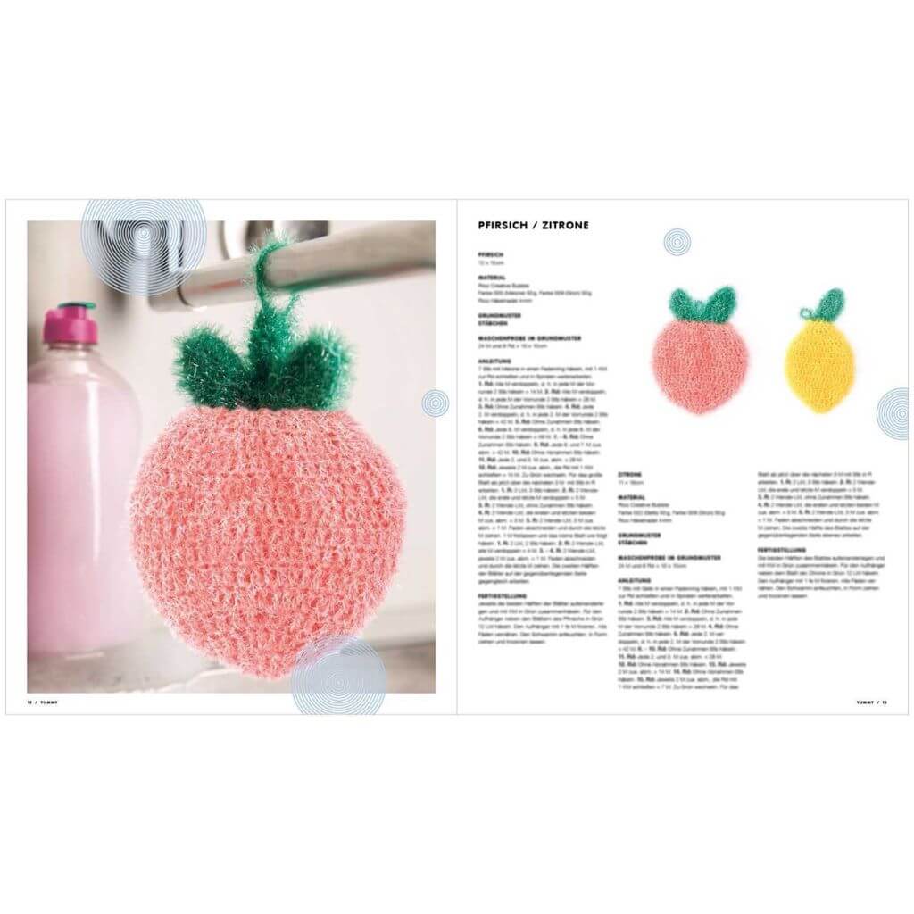 Rico Design Creative Bubble Yummy - Lustige Spülschwämme häkeln bei bei bei bei Lieblingsgarn