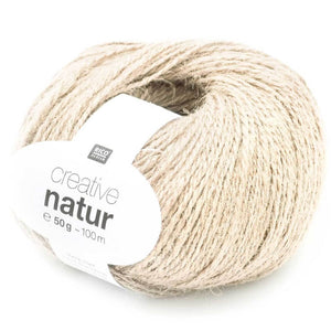 Rico Design Creative Natur 50 g - Hanfgarn