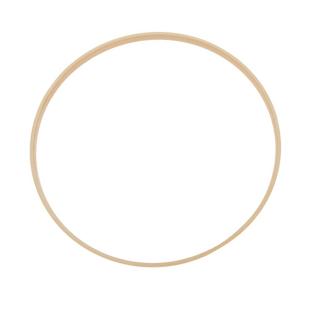 Rico Design Dekoring Bambus Ø 10 - 30cm, Farbe 250 – Holz bei Lieblingsgarn