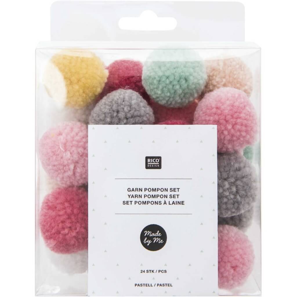 Rico Design Pompon-Set Pastell bei bei bei bei Lieblingsgarn