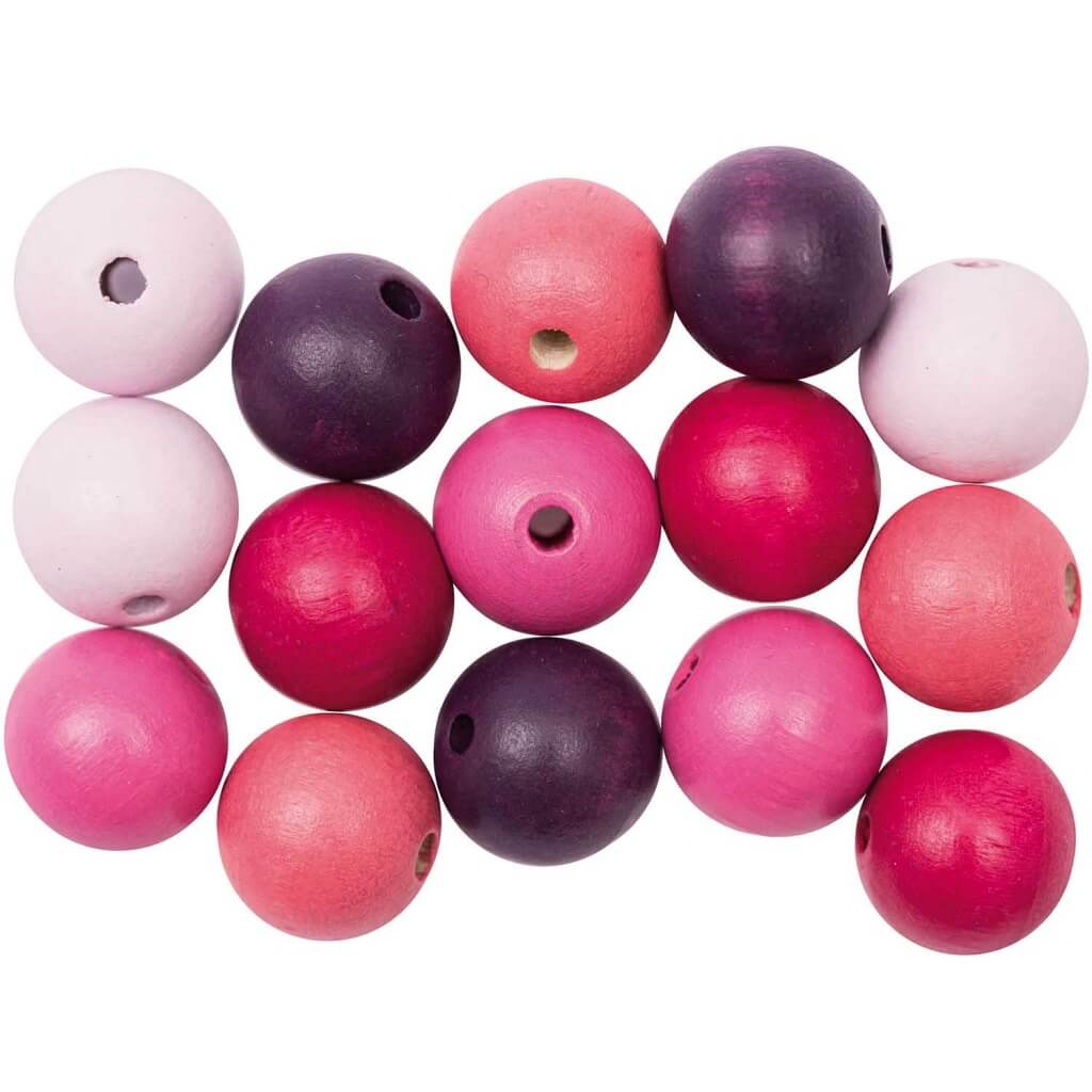 Rico Design Holzkugeln Mix, Farbe Candy – Holz bei Lieblingsgarn