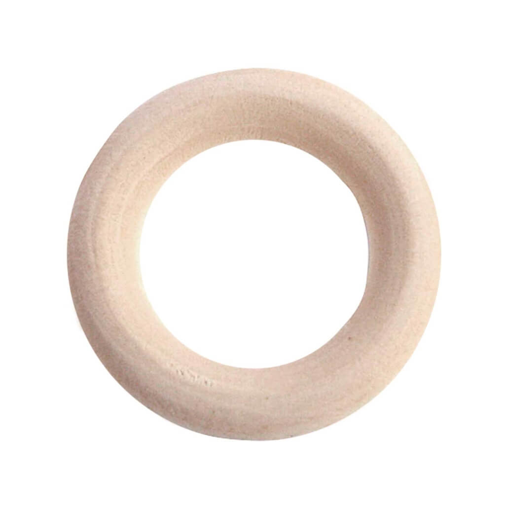 Rico Design Rico Holzring 55mm - 4 Stück bei bei bei bei Lieblingsgarn