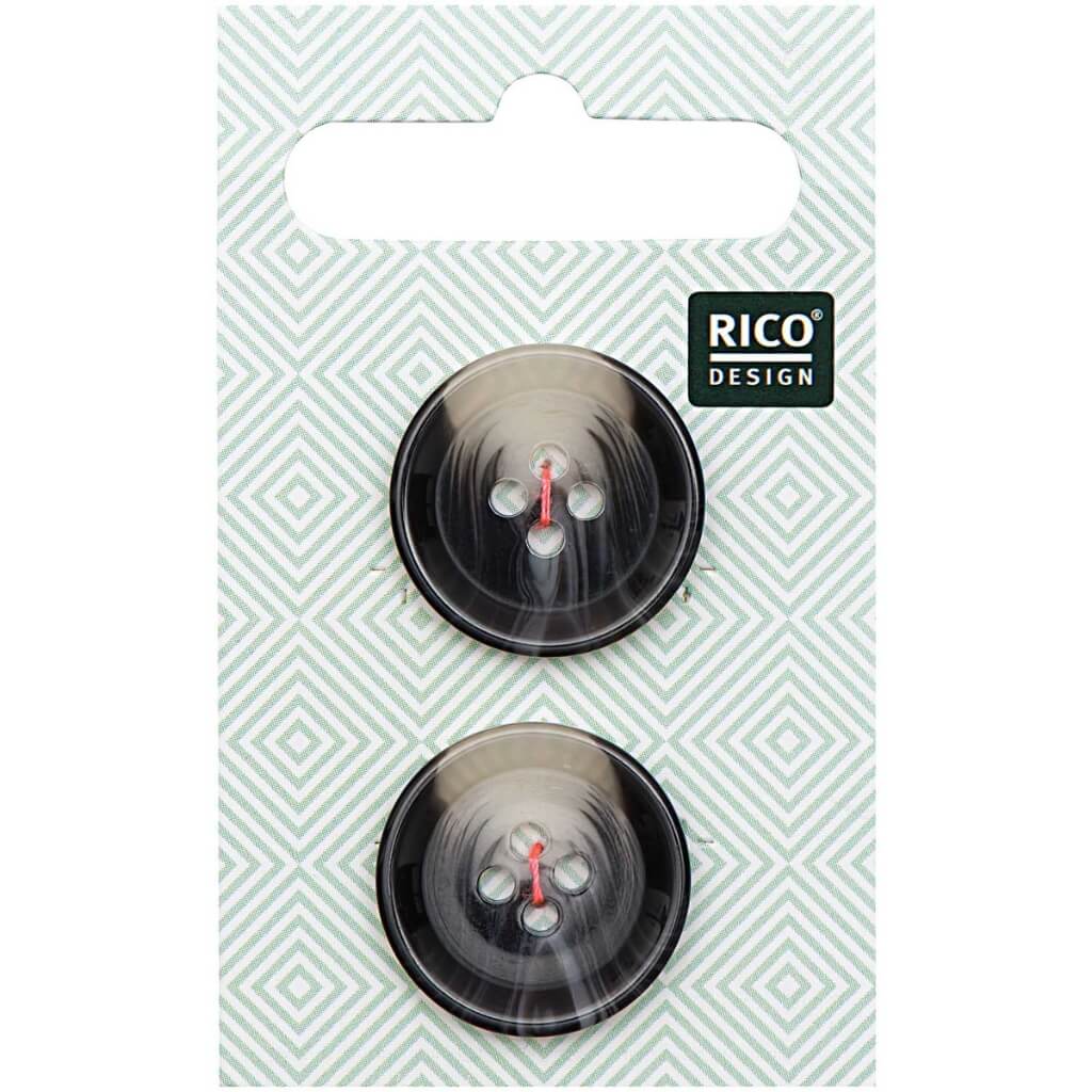 Rico Design Knöpfe strukturiert 22 mm bei bei bei bei Lieblingsgarn