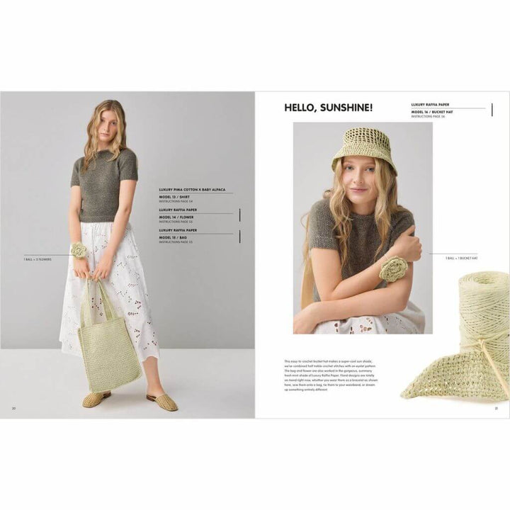 Rico Design Heft Luxury Knits Summer Pieces bei bei bei bei Lieblingsgarn