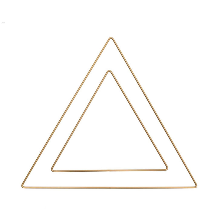 Rico Design Metallring Dreieck Gold bei bei bei bei bei bei bei bei Lieblingsgarn