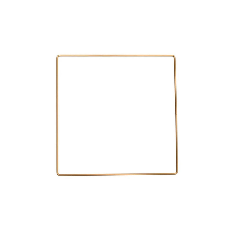 Rico Design Metallring Quadrat 10 - 30 cm, Farbe 200 – Metall bei Lieblingsgarn
