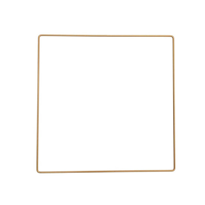 Rico Design Metallring Quadrat 10 - 30 cm, Farbe 250 – Metall bei Lieblingsgarn