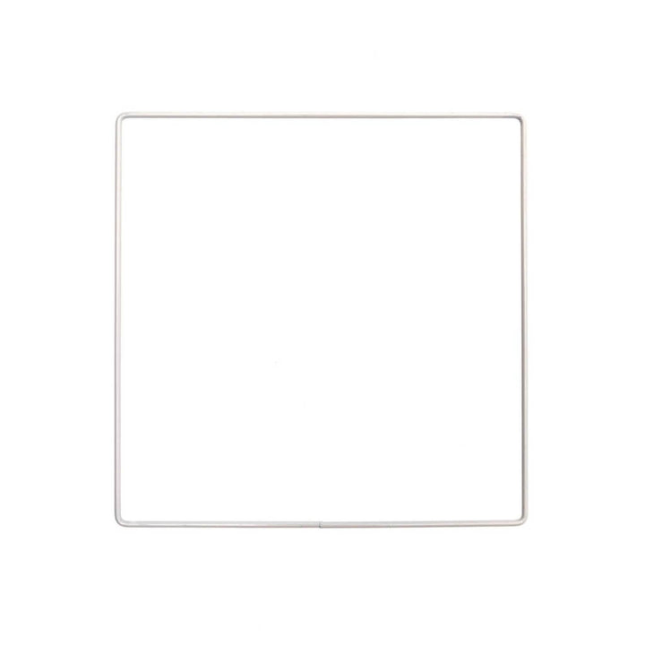 Rico Design 20 cm Rico Metallring Quadrat Weiss 10 - 30 cm bei bei bei bei bei bei bei bei Lieblingsgarn