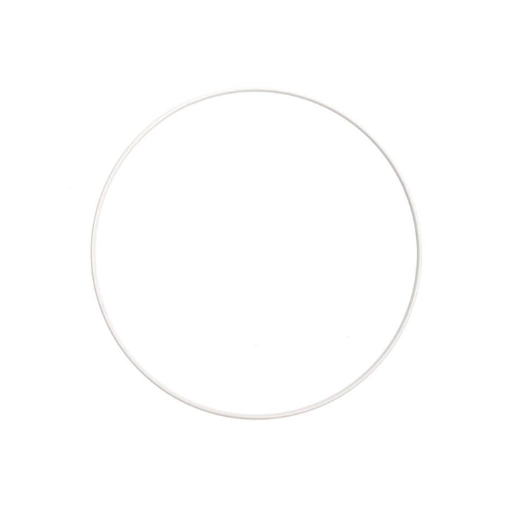 Rico Design Metallring Weiss Rund 10 - 30 cm, Farbe 20 – Metall bei Lieblingsgarn
