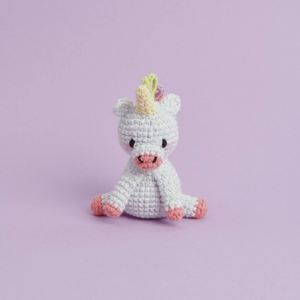 Rico Design Ricorumi Mini Easy Häkelset "Einhorn" bei bei bei bei Lieblingsgarn